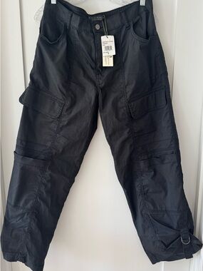 Sanctuary Black Cargo Pants with Utility Pockets